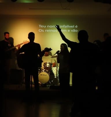 Slide de letra de música gerado pelo Music Slider